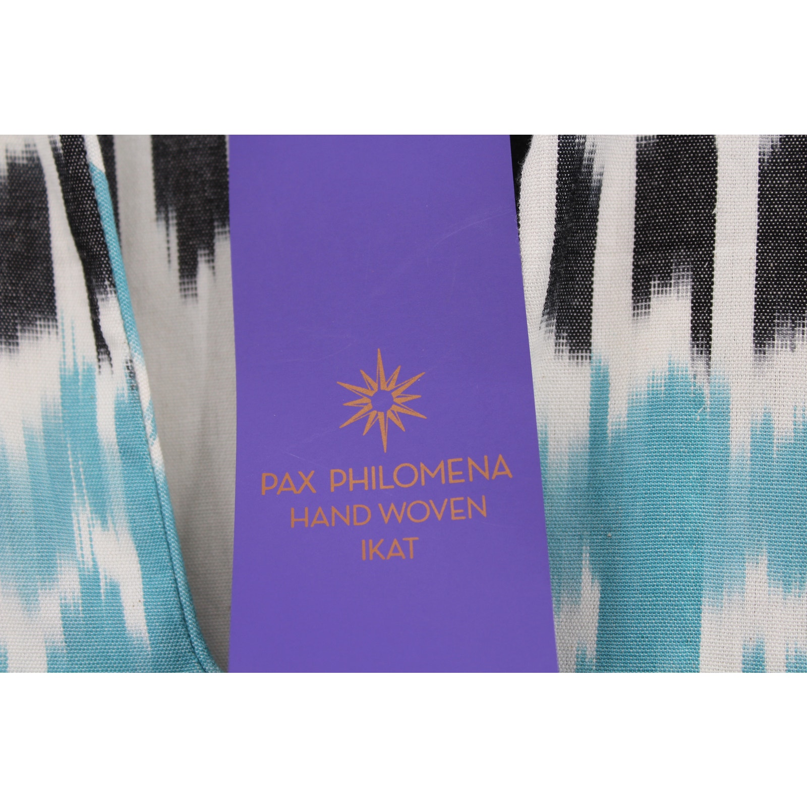 Pax Philomena Bellagio Cotton Ikat Mermaid Dress Size Large New — image 5 of 8